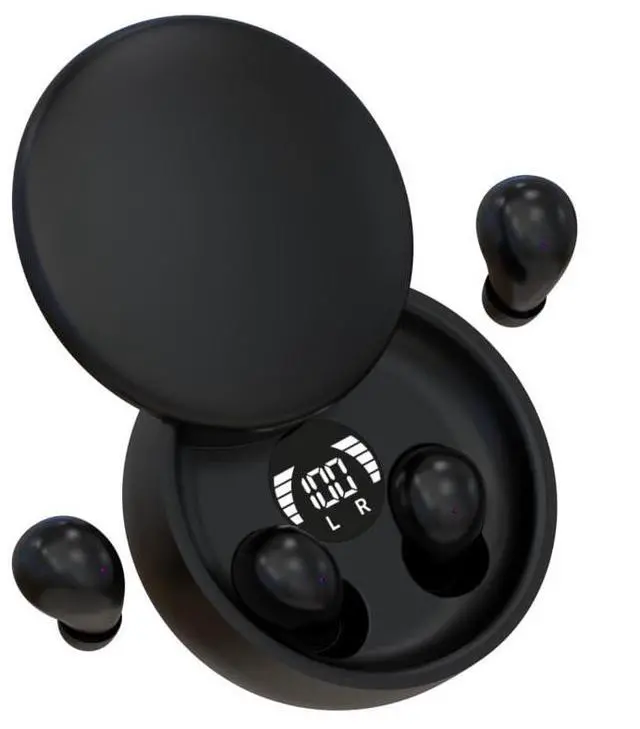 Main image of Mini Invisible Bluetooth Earbuds,Ultra-Light Comfort Fit Sleep Headphones for Side Sleepers,Mini Noise Blocking Sleep Earphones,Bluetooth 5.4 Wireless Earbuds for Sleeping, Working, (Black)