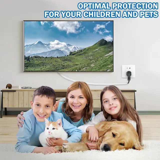 Alt view image 6 of 7 - Wall Cord Hider 78 Inch Cable Hider for Walls W0.59 H0.39in White | Self Adhesive, Flexible, PVC Material, for Wall Mount TV, Cable Concealer, Wire Cover Raceway for Home & Office