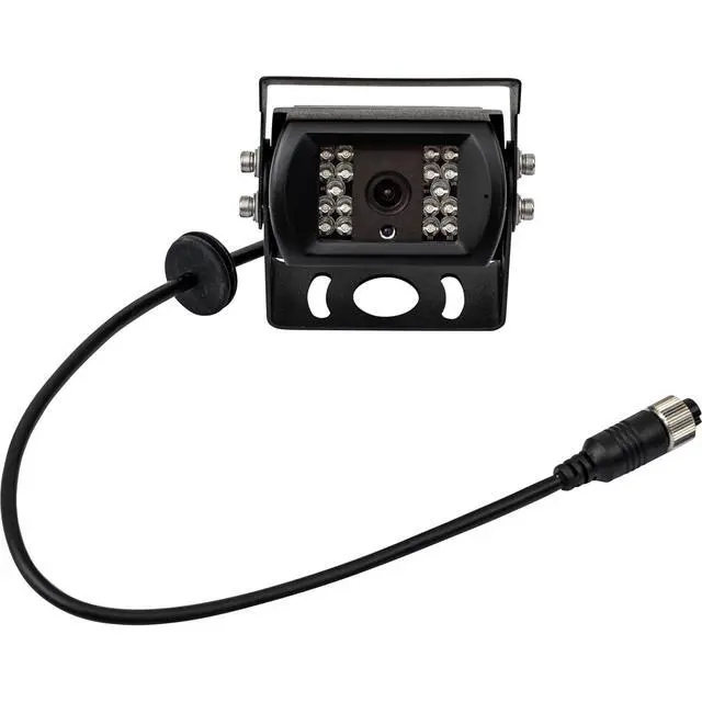 Alt view image 2 of 6 - 8883101 Heated Night Vision Backup Camera with Audio, IP69K Waterproof Truck & Trailer Rear View Camera, 120 Wide Angle, 4-Pin Connection, Standard Bracket Mount Add-On
