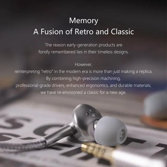 Alt view image 6 of 7 - HiFi E13P-AL in-Ear Earphones Aluminum Alloy Planar IEM Memory 4.4mm Super Linear Planar Driver HiFi Earphones Suitable for 4.4mm Stock and Other Devices