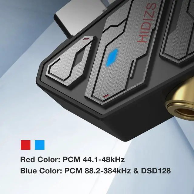 Alt view image 3 of 7 - SD2 3.5mm to USB-C DAC Dongle, ES9270 Chip, Type-C Headphone Adapter, Hi-Res PCM/DSD128, HD Mic Support, 20Hz-40kHz Frequency Response, Inline Control, Zero Delay, White