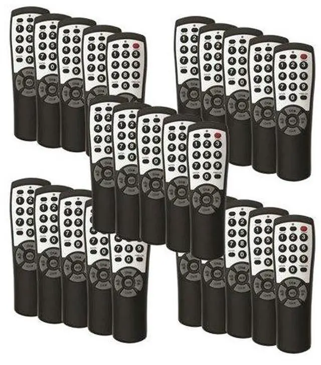 Main image of 25-pack BR100B Universal TV Remote