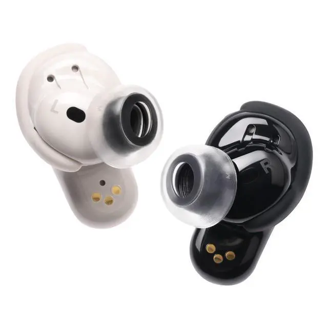 Alt view image 2 of 7 - Crystal Ear Tips for Bose QuietComfort Ultra 2 - Replacement Tips | Compatible with Bose QuietComfort Ultra 2, 1, Bose QC Earbuds II, Grippy Surface for Active Lifestyle, Original Sound
