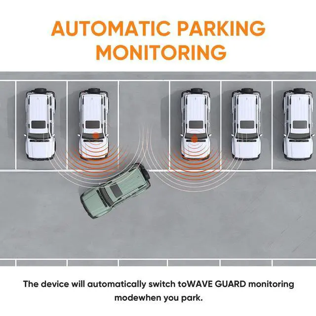Alt view image 6 of 7 - Type-C Hardwire Kit, 180° Radar Detection, Low Voltage Protection | Suitable for Dash Cam V7/V7PLUS/V8PLUS/V8MAX/V8Ultra/V9, 12V-24V to 5V/2.5A, 24H Radar Detection Parking Monitoring