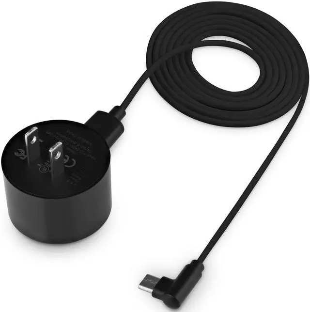 Alt view image 5 of 6 - Power Cable Compatible with Sonos Roam & Roam 2 Speakers (Black)