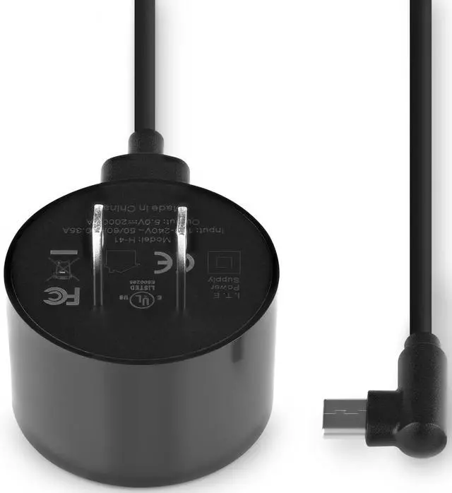 Alt view image 6 of 6 - Power Cable Compatible with Sonos Roam & Roam 2 Speakers (Black)