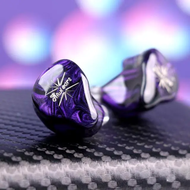 Alt view image 2 of 7 - Kiwi Ears Quartet in Ear Monitor, 2DD+2BA Hybrid IEM Earphone, HiFi Wired Earbuds, Studio Monitor in Ears with Hand-Crafted Resin Shell, Detachable IEM Cable for Audiophile Musician Gamer