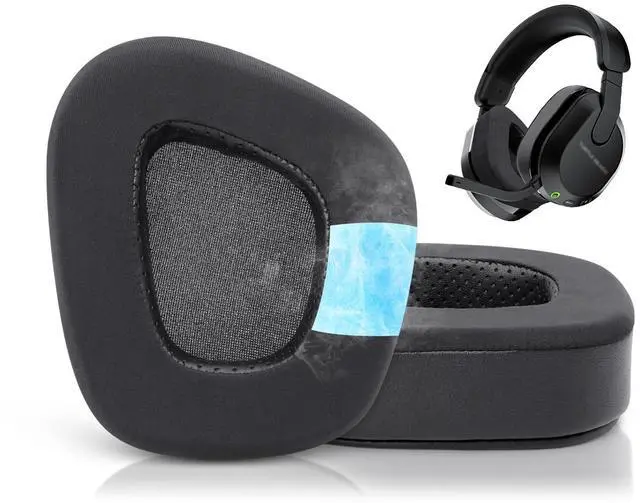 Main image of Cooling Ear Pads for Turtle Beach Stealth 600 Gen2/ 600 Gen3/ 500 XB -Black | Replacement Earpads with Noise Isolation Foam