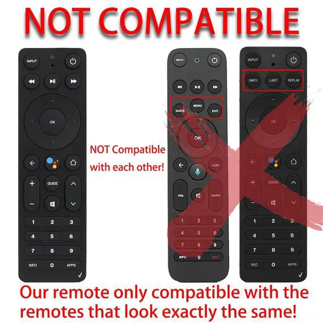 Alt view image 2 of 7 - ASK-STI6220 Voice Remote Control Compatible with Verizon Stream TV, Remote Fit for Verizon Stream TV Box 4K 8K V2 Arris Remote