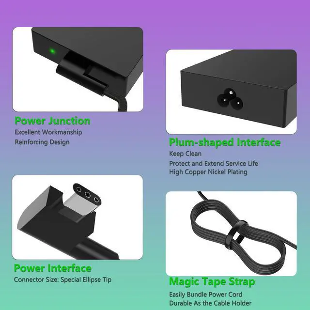Alt view image 4 of 7 - 230W Blade Charger Compatible with Razer Gaming Laptop,Compatible with Razer Blade 14 15 16 17 RZ09-0248 RTX3060 RTX3070 Pro 17/4K RTX3080 RTX2070 RTX2080 GTX1060/1070 Laptop Charger
