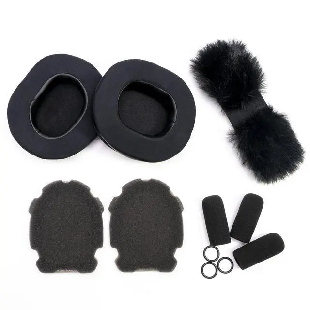 Alt view image 6 of 6 - Cooling Gel Refresh Kit Compatible with Bose A20 A10 Aviation Headsets Featuring Cool Gel Material Slow Rebound Memory Foam,3 Durable Mic Foam Cover,Headband Cushion Pads