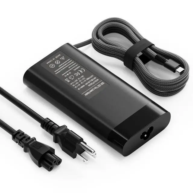 Main image of 90W USB C Laptop Charger Compatible with HP Spectre x360 Power Adapter | 90 Watt Usb-c for EliteBook Zbook 904144-850