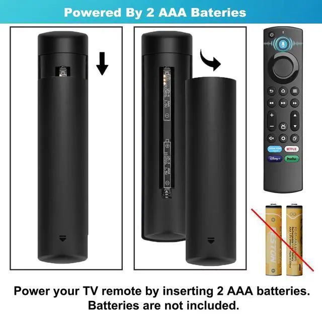 Alt view image 4 of 7 - Replacement Remote for Amazon Fire TV Alexa Voice | Universal TV Remote Compatible with Insignia, Toshiba, Amazon Fire Smart TV