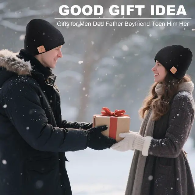 Alt view image 7 of 7 - Washable Bluetooth Beanie Hat with Wireless Stereo Over Ear Headphones Headsets Earphone Speaker Hands Free
