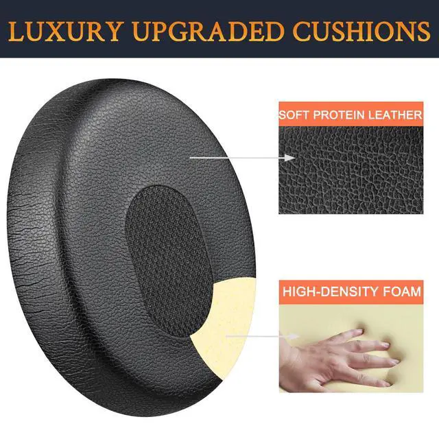 Alt view image 5 of 6 - Replacement Kit for Bose QC3 (Not Fit OE1) - Black | (Earpads+Headband),for Bose QuietComfort 3 Headphones