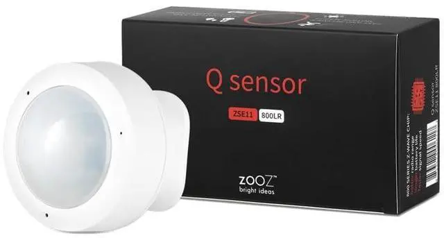 Main image of Z-Wave Long Range Q Sensor ZSE11 800LR | Motion, Temperature, Humidity, Light (Hub Required)