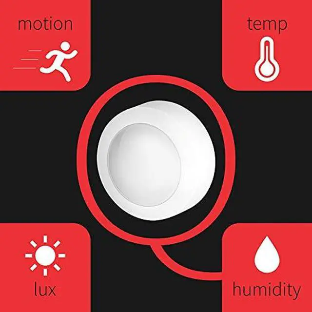 Alt view image 2 of 4 - Z-Wave Long Range Q Sensor ZSE11 800LR | Motion, Temperature, Humidity, Light (Hub Required)