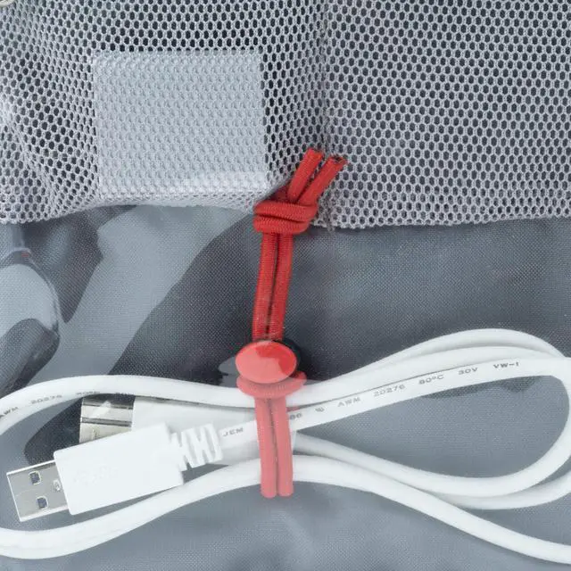 Alt view image 7 of 7 - Cable Management 10 - Electronics, Accessories, and Gear Organizer Pouch - Medium