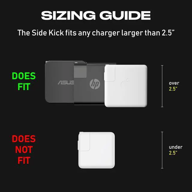 Alt view image 2 of 7 - Reel The Side Kick Collapsible Charger Organizer and Travel Accessory,Usb-c, Compatible with MacBook and PC Charging Cords and Adapter Cable Management White