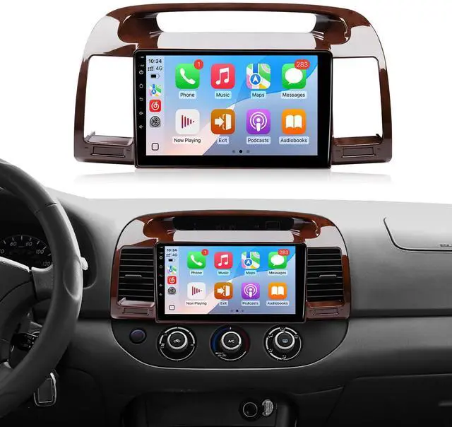 Main image of 9" Linux Radio for Toyota Camry 2002 2003 2004 2005 2006 (Non-JBL) | Upgraded Fast Boot Car Stereo Screen, 9 Inch Touchscreen Head Unit with Carplay Android Auto Bluetooth FM SWC + Backup Camera