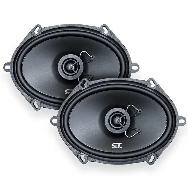 Alt view image 2 of 6 - BIO-5X7-COX 5x7 Inch Coaxial Car Speakers, 160 Watts Max, Pair
