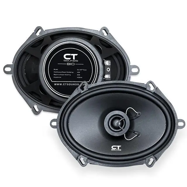 Alt view image 4 of 6 - BIO-5X7-COX 5x7 Inch Coaxial Car Speakers, 160 Watts Max, Pair