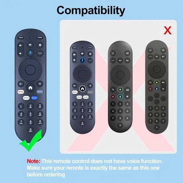 Alt view image 3 of 7 - Replacement Remote Control for Pioneer Xumo TV, Compatible with CP-RC1NA-23 PN43-751-24U PN50-751-24U PN55-751-24U PN65-751-24U (No Voice Function)