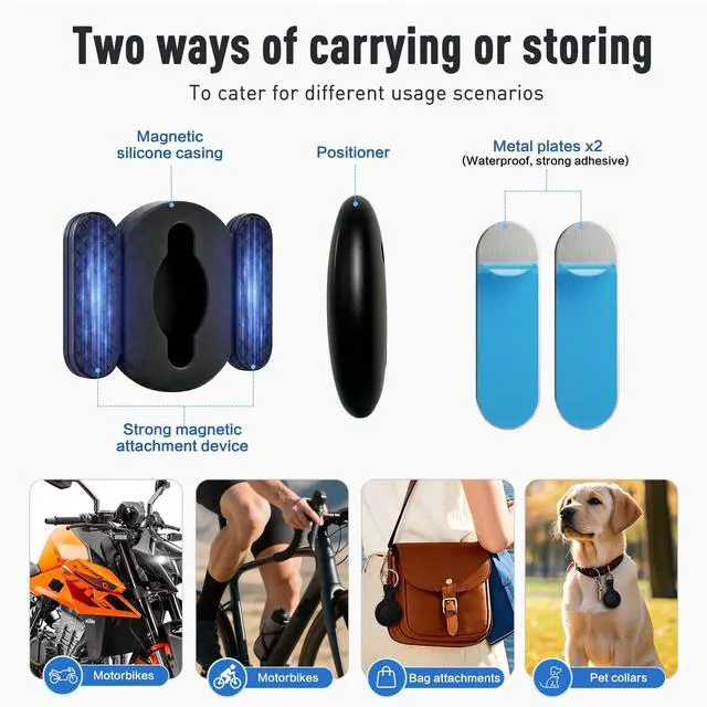 Alt view image 2 of 7 - Bluetooth Locator - Lightweight and Waterproof, Compatible with iOS and Android. Suitable for Locating Keys, Wallets, Pets, Travel, Children, and The Elderly