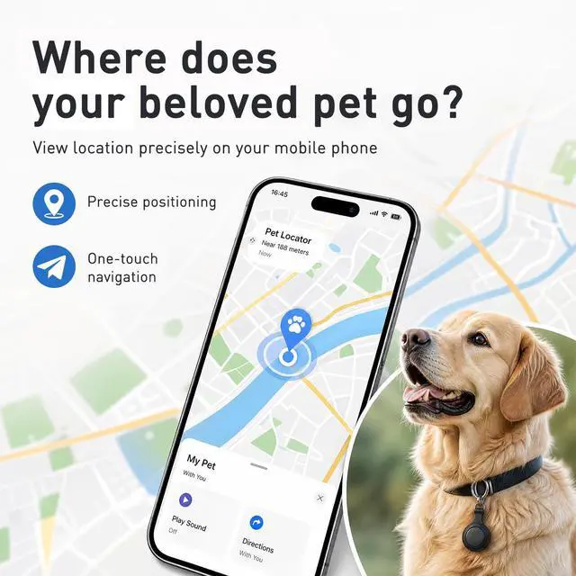 Alt view image 4 of 7 - Bluetooth Locator - Lightweight and Waterproof, Compatible with iOS and Android. Suitable for Locating Keys, Wallets, Pets, Travel, Children, and The Elderly