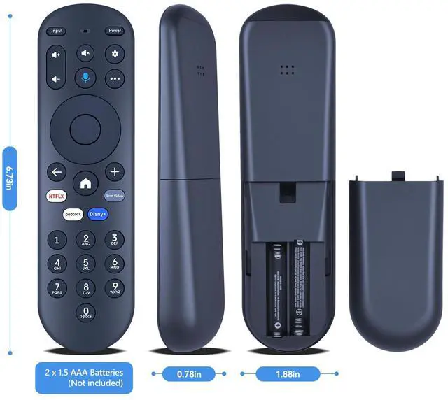 Alt view image 7 of 7 - Replacement Remote Control for Pioneer Xumo TV, Compatible with CP-RC1NA-23 PN43-751-24U PN50-751-24U PN55-751-24U PN65-751-24U (No Voice Function)
