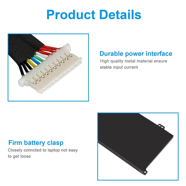Alt view image 3 of 7 - BN03XL L77034-005 Battery for 2020 HP Envy X360 15M-EE 15M-ES 15-ES 13-BA 13-AY 13-ay0xx 15m-ee0xxx HSTNN-DB9N HSTNN-OB1O L73965-271 L76965-271 L76985-271 L76965-2C1 L76965-AC1