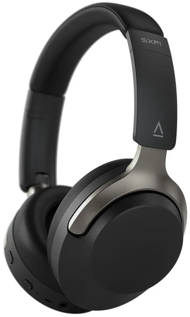 Main image of Zen Hybrid SXFI Wireless Overear ANC Headphones with Super X-Fi | ANC Headphones, Super X-Fi, Low Latency, Noise Cancellation, Wireless, Over-Ear, Black