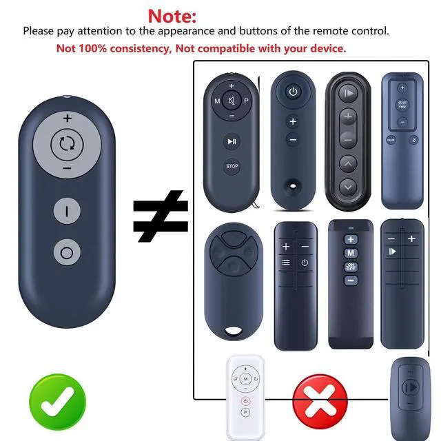 Alt view image 4 of 7 - New Walking Pad Replacement Remote Control fit for UMAY 512 Series A512 X512 Walking Pad