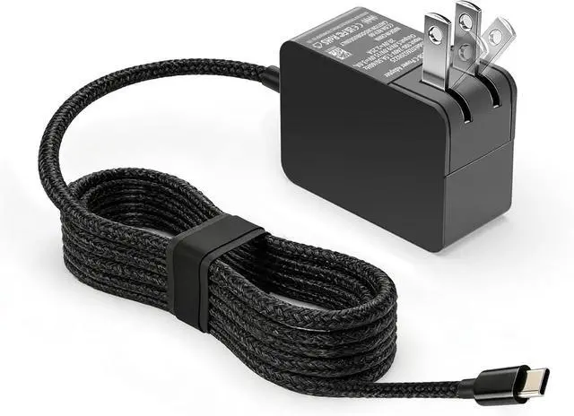 Main image of 65W USB C Surface Pro Laptop Charger for Windows Microsoft Surface Pro 12" Copilot + PC, Surface Pro 13"Surface Laptop 13" Snapdragon X Elite,Surface Go,Surface Pro 9/10/X/11/12 PD 3.0 Power Adapter