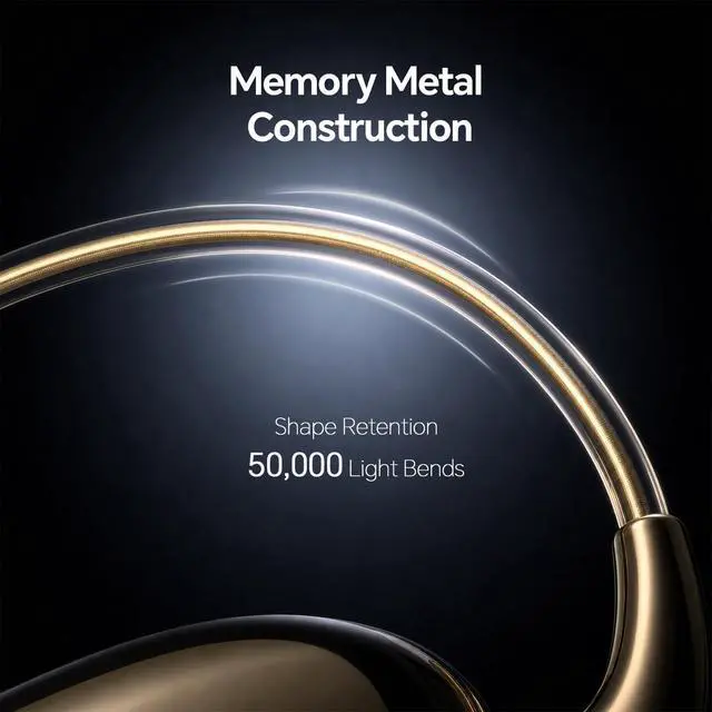Alt view image 4 of 7 - Semi Open Over Ear Earbuds Wireless Bluetooth Semi Open Ear Headphones Air Conduction Earbuds with Over-Ear Hooks Open Ear Buds Out of Ear Headphones
