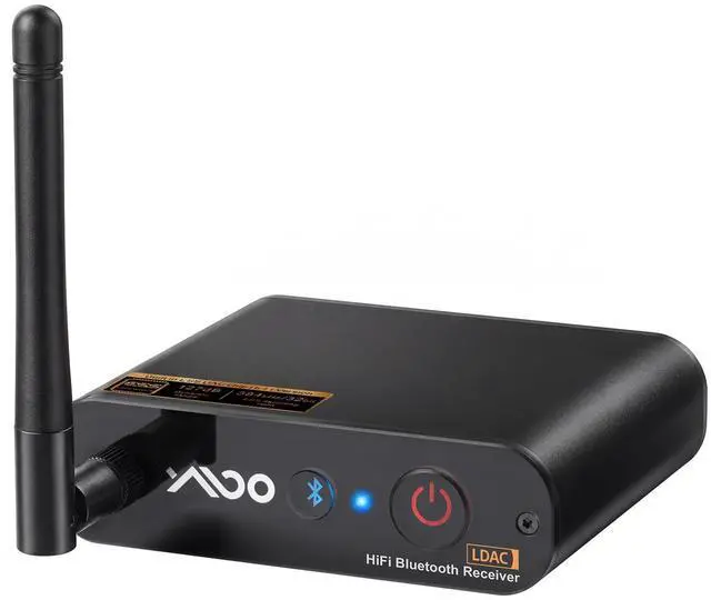 Main image of DS200Plus Bluetooth 5.3 Receiver for Home Stereo with Audiophile DAC | HiFi Wireless Audio Adapter with LDAC, aptX HD & Low Latency, Long Range, Optical Coaxial RCA Outputs