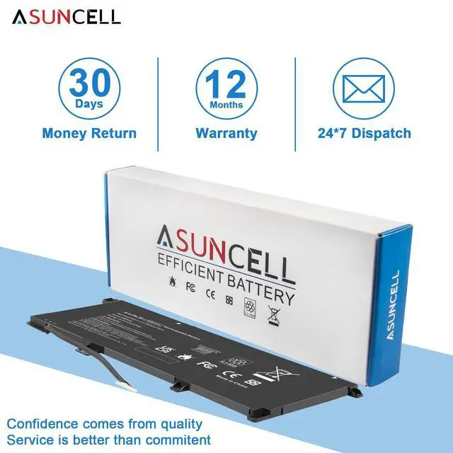 Alt view image 7 of 7 - MB04XL Battery for HP Envy X360 M6-AQ105DX M6-AQ103DX M6-AQ005DX M6-AQ003DX M6-AR004DX 15-AQ273CL 15-AQ100NX 15-AQ267CL 15-AQ015NR 15-AQ173CL 15T-AQ100 15T-AQ200 844204-850 843538-541,55.67Wh