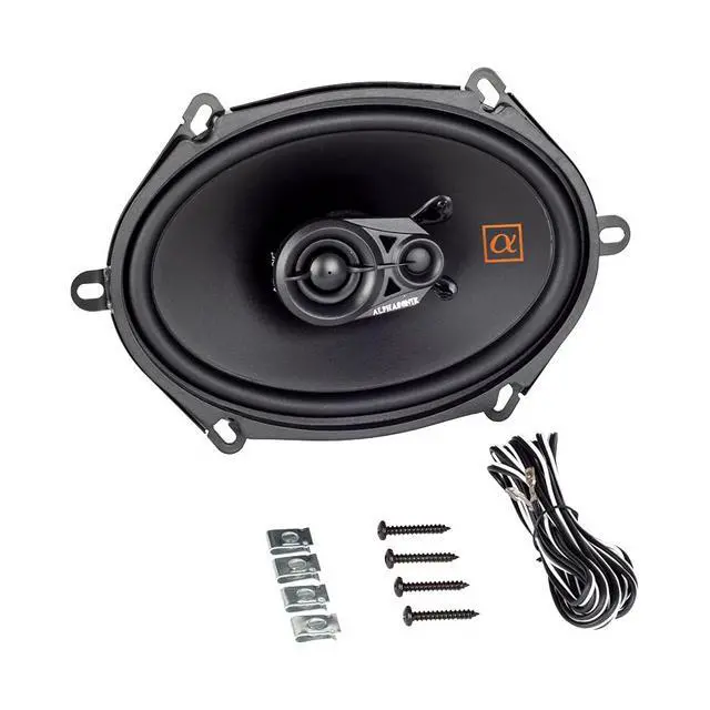 Alt view image 2 of 6 - 1 Pair of NS683 Neuron Series 6x8/5x7 (360 Watts Max for The Pair) 180 Watts Max Per Speaker 3-Way Full-Range Car Audio Speaker with PEI Dome Tweeter Polypropylene Cone