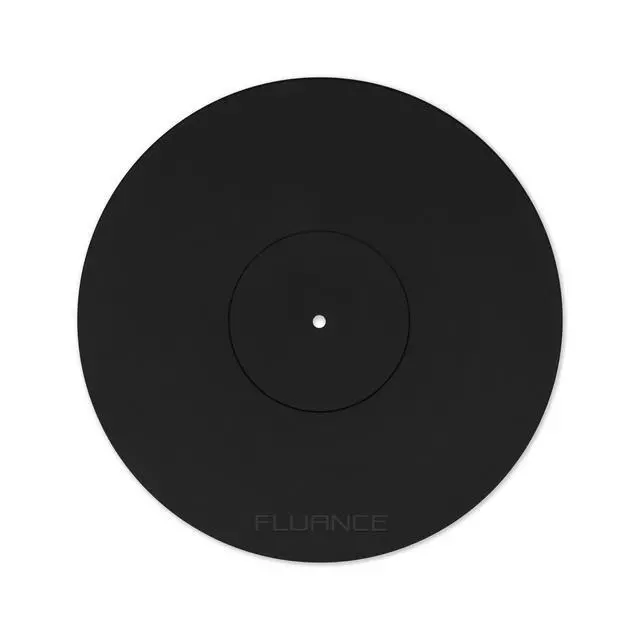 Alt view image 2 of 7 - Turntable Platter Mat (Rubber Black) - Durable Audiophile Grade Silicone Design for Vinyl Record Players (PFHTRP)