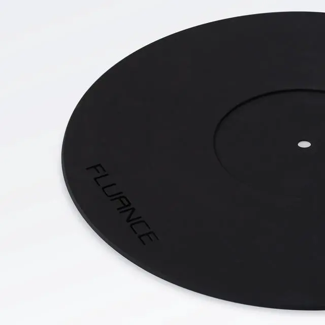 Alt view image 3 of 7 - Turntable Platter Mat (Rubber Black) - Durable Audiophile Grade Silicone Design for Vinyl Record Players (PFHTRP)