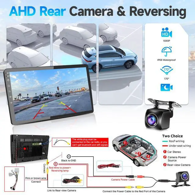 Alt view image 4 of 7 - Car Radio for Honda Civic 2006-2011 Stereo Compatible with Wireless JBL Apple Carplay Android Auto, 10.1Inch Touchscreen Bluetooth GPS Navigation WiFi Backup Camera MIC J.B.L Version