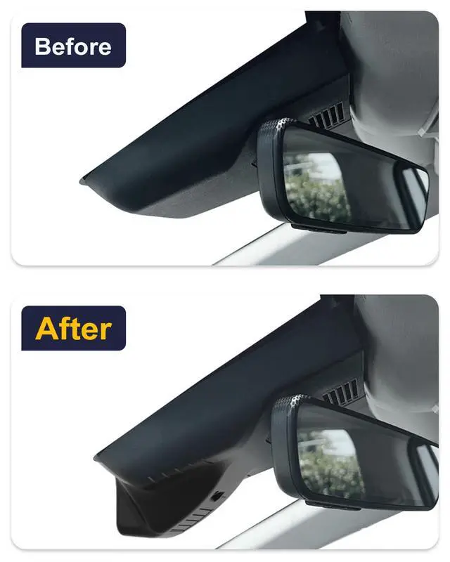 Alt view image 2 of 6 - 4K Dash Cam Suitable for Toyota Camry Hybrid 2025-2026 LE SE XLE XSE Nightshade, OEM Factory Look, 2160P UHD Video, WiFi & APP, Loop Recording, Gravity Sensor, Easy to Install, 64GB Card
