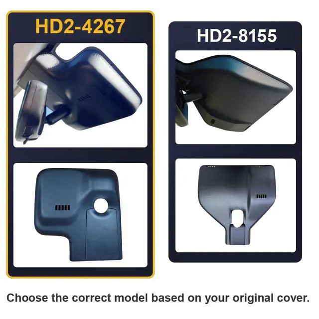 Alt view image 2 of 7 - 4K Dash Cam Suitable for Chevy Bolt EV & EUV LT Premier 2022-2024 (HD2-4267) has Auto-Dimming, OEM Look, UHD 2160P Video, Built-in WiFi & APP, Loop Recording, G-Sensor, Plug & Play, 64GB Card