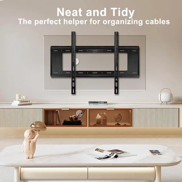 Alt view image 6 of 6 - Cord Hider for Wall Mounted TV, in Wall Cable Management Kit for Large Capacity, Wall Cable Hider Behind The Wall, Cable Raceway White Includes Hole Saw Dril Attachment - 2 Pass Locking Brackets