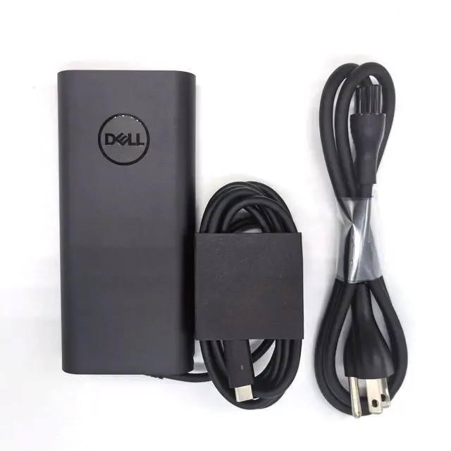 Alt view image 3 of 7 - Laptop Charger GAN 130W USB C Type C AC Adapter,Alienware X14 X14 R2, Inspiron 16 Plus 7620 7630, Precision 3470 3480 3570 3571 3580 3581 5470 5480 5570 AC Charger, Balck, HA130PM170