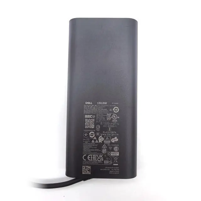 Alt view image 6 of 7 - Laptop Charger GAN 130W USB C Type C AC Adapter,Alienware X14 X14 R2, Inspiron 16 Plus 7620 7630, Precision 3470 3480 3570 3571 3580 3581 5470 5480 5570 AC Charger, Balck, HA130PM170