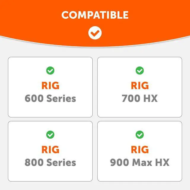 Alt view image 2 of 7 - Freeze Rig 600/700/800/900 - Cooling Gel Earpads for RIG 600 Pro, RIG 700 HX, RIG 800 Pro, RIG 900 Max by Wicked Cushions - Boost Comfort, Thickness, & Sound Isolation for Epic Gaming | Black