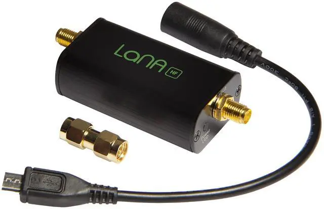 Main image of Lana HF v2 - Ultra Low-Noise LF, MF & HF Amplifier (LNA) Module for RF & Software Defined Radio (SDR). Wideband 50kHz-150MHz Frequency Capability with Bias Tee & USB Power Options