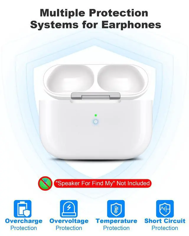 Alt view image 6 of 7 - Replacement Charging Case Compatible for AirPods Pro 3 | Wireless & USB-C, without Earbuds