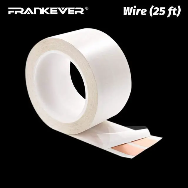 Alt view image 2 of 7 - 16-Gauge Hidden Flat Speaker Wire Audio Cable Wire (25ft+2 Connectors-C) | Super Flat Ghost Wire Suitable for Audio Wire, LED Lighting and Other Low Voltage Appliance Connection